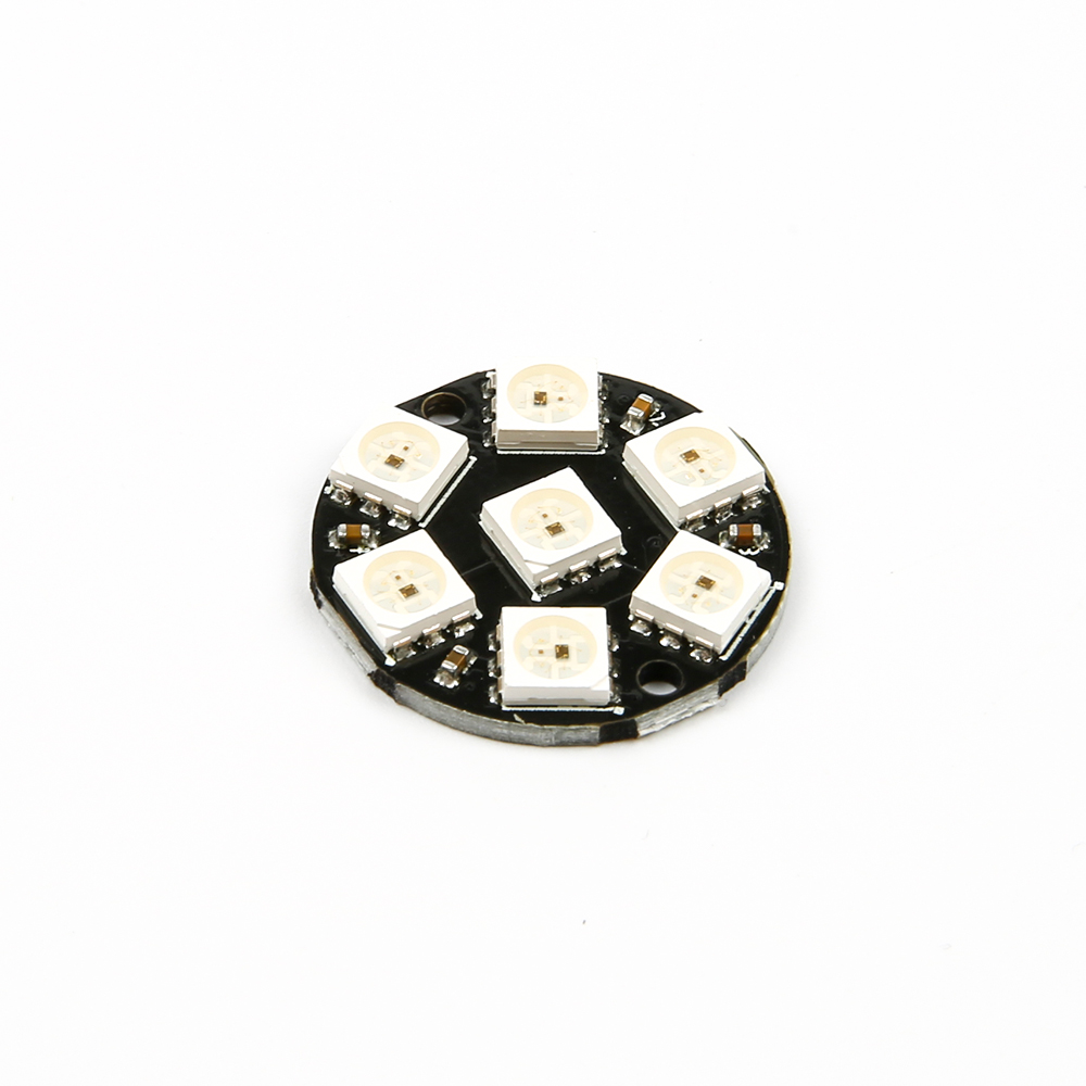 Круглая светодиодная плата CJMCU WS2812 5050 RGB LED, 7бит